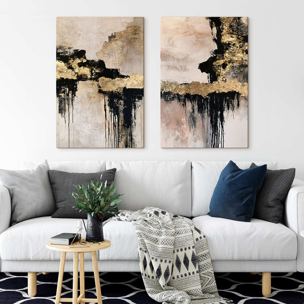 Eleganță abstractă într-un interior