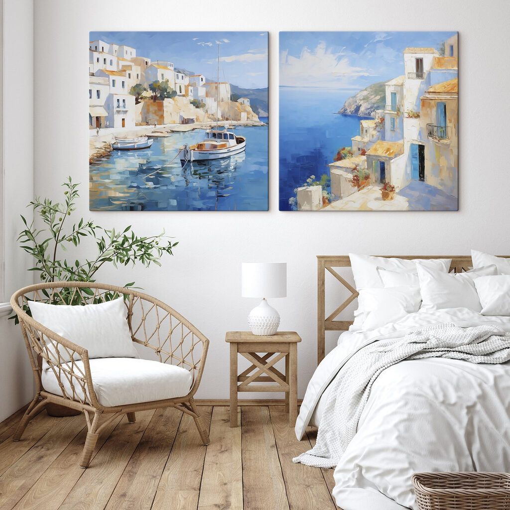 Case de port într-un interior