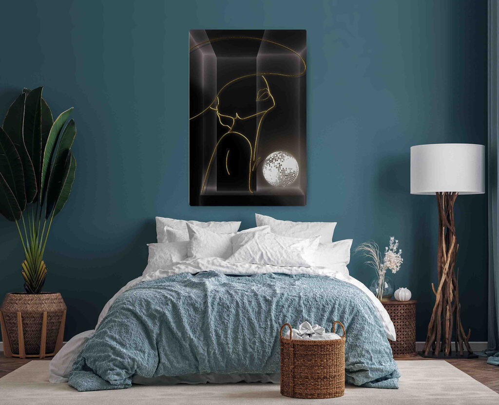 Profil lângă lumină — interior 1