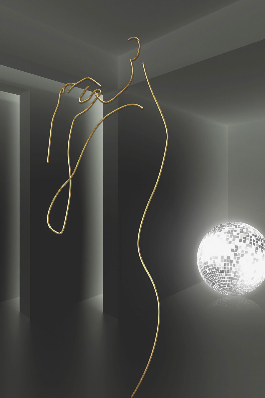 Siluetă de lumină — design complet