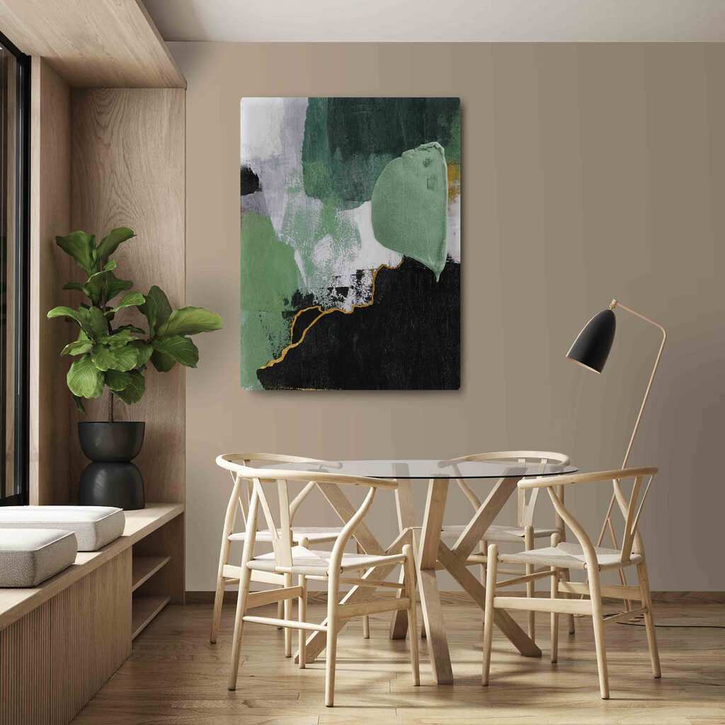 Suprafețe verzi cu auriu — interior 3