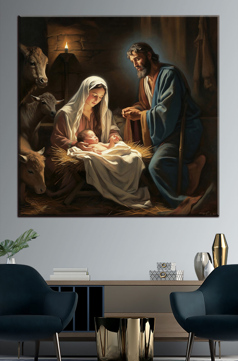 Pruncul din iesle — interior 2
