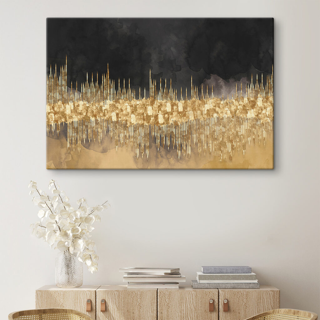 Linii aurii pe negru — interior 4