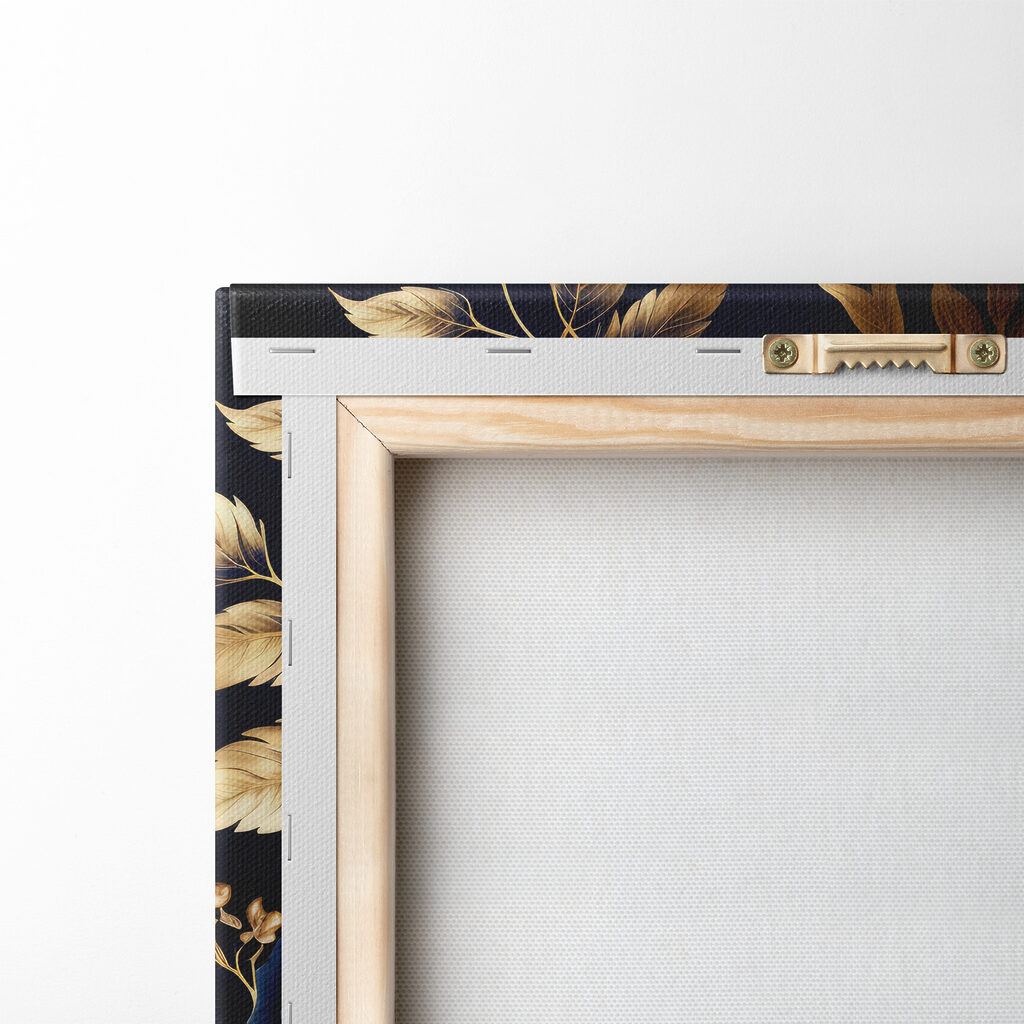 Flori albastru regal — verso