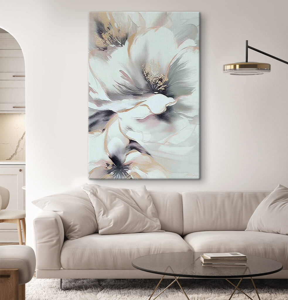 Floare albă liniștită — interior 4