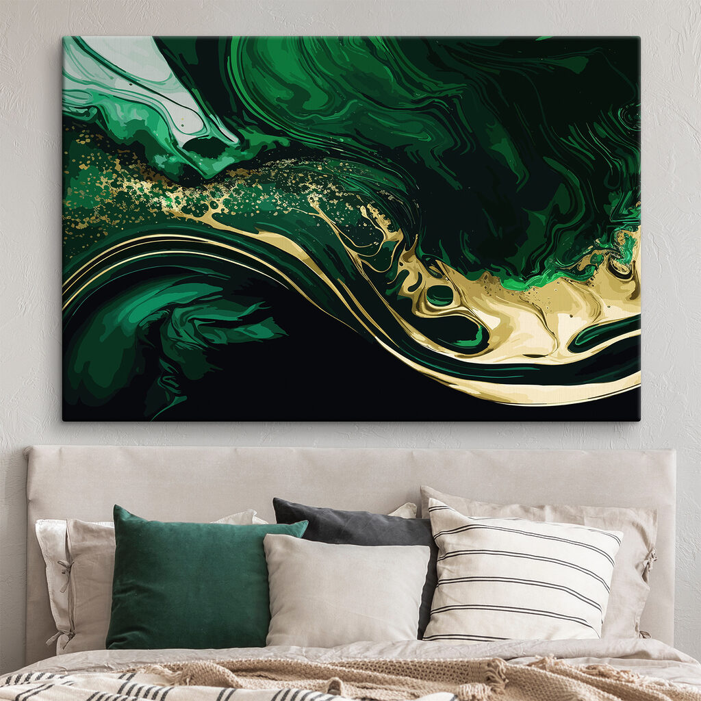 Aur curge prin verde — interior 1