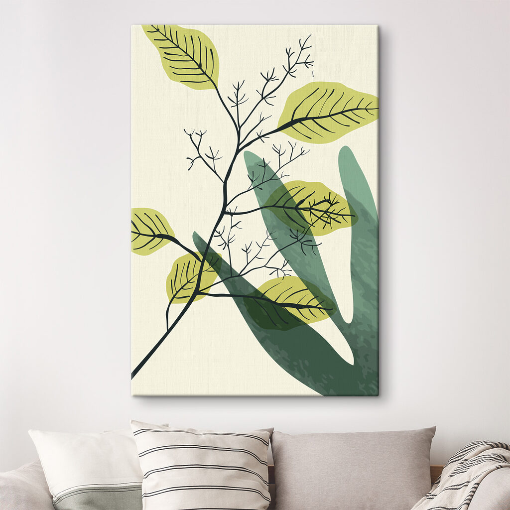 Ramuri în verde deschis — interior 2
