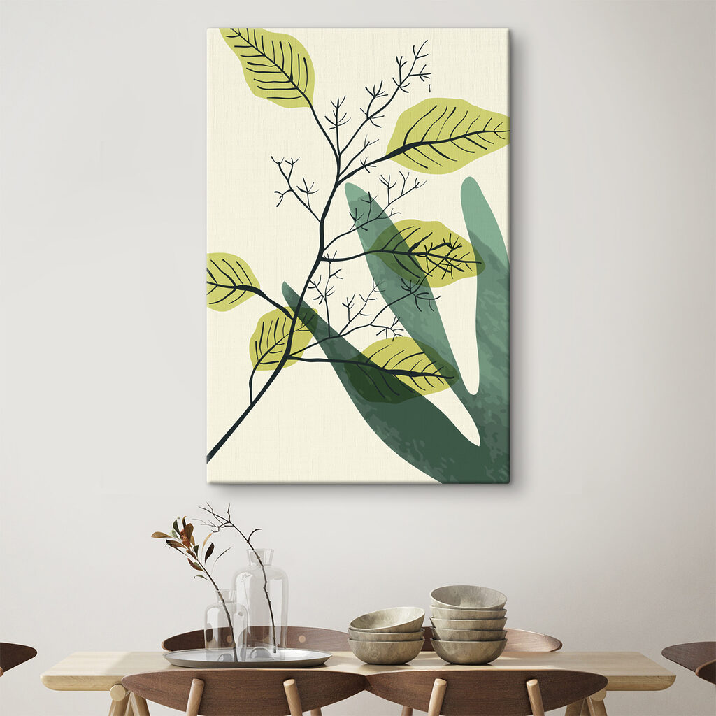 Ramuri în verde deschis — interior 3