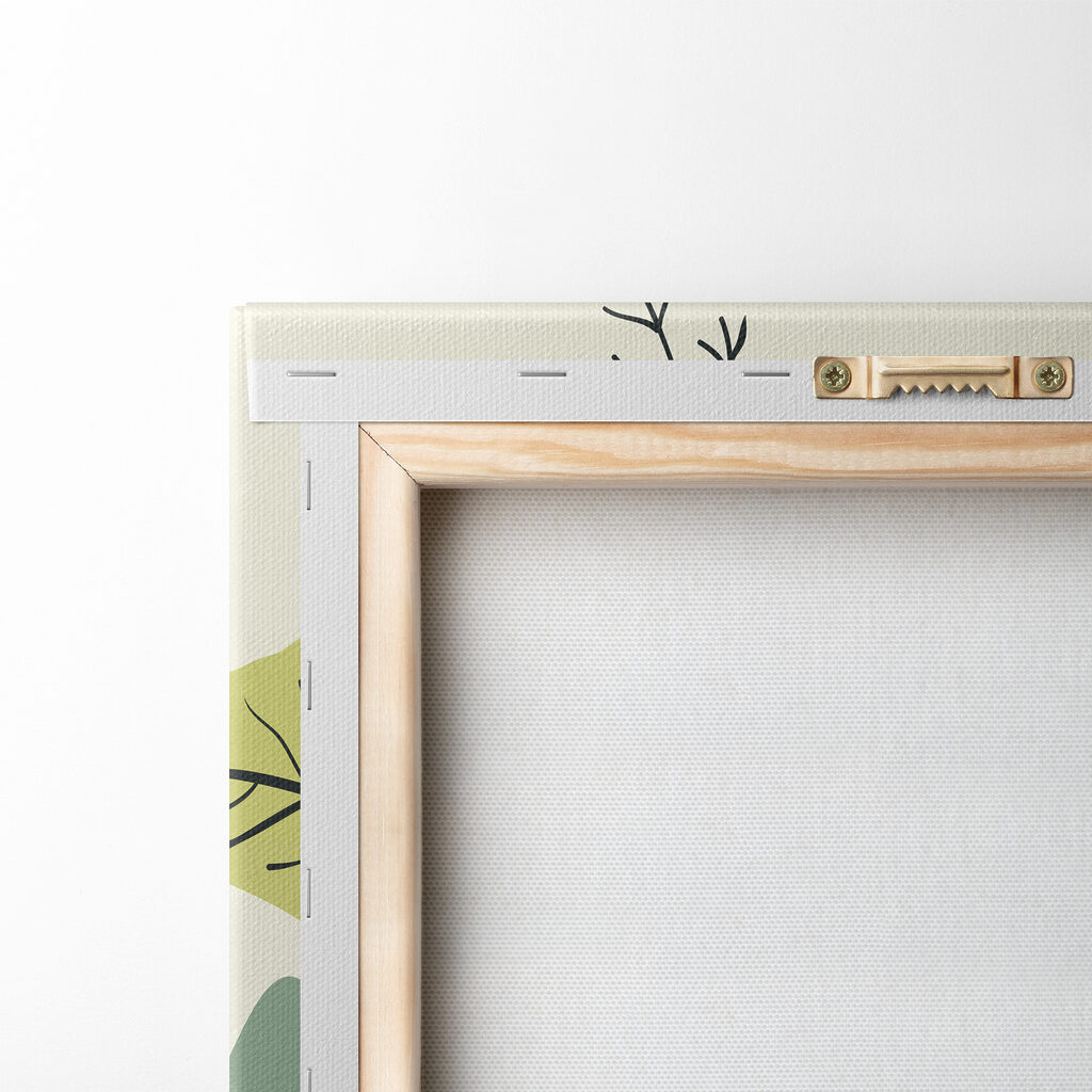Ramuri în verde deschis — verso