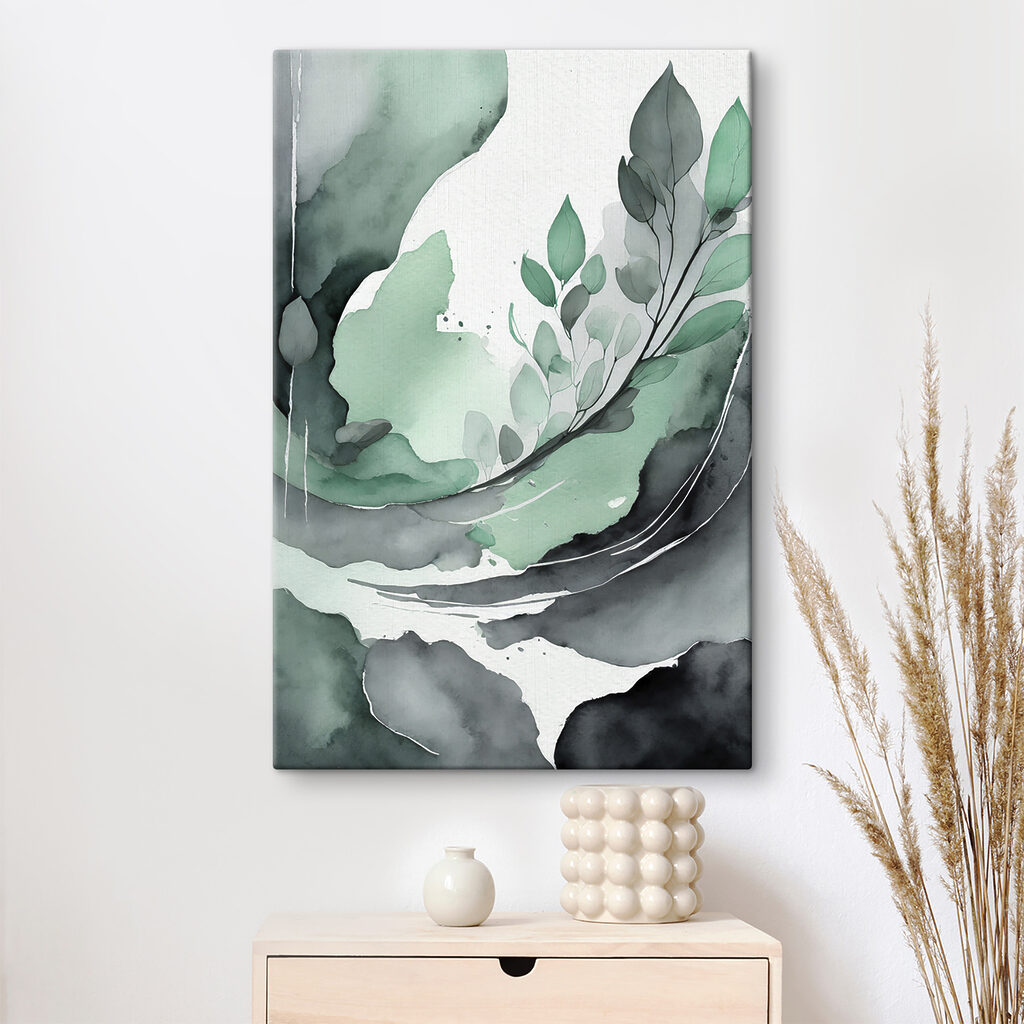 Ramuri în curent verde — interior 1