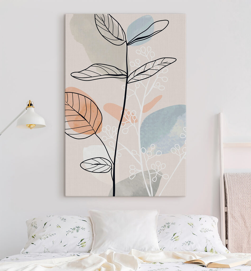 Frunză pe suprafețe delicate — interior 2