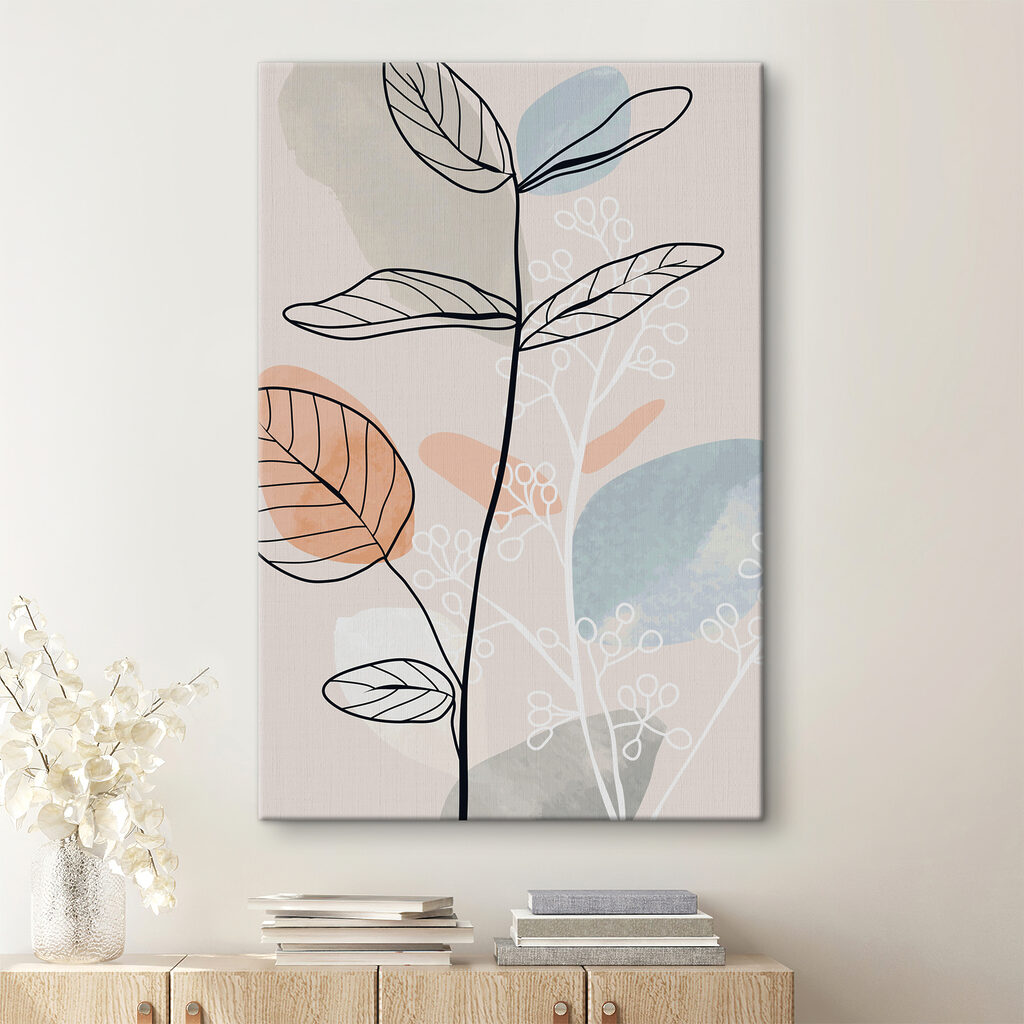 Frunză pe suprafețe delicate — interior 1