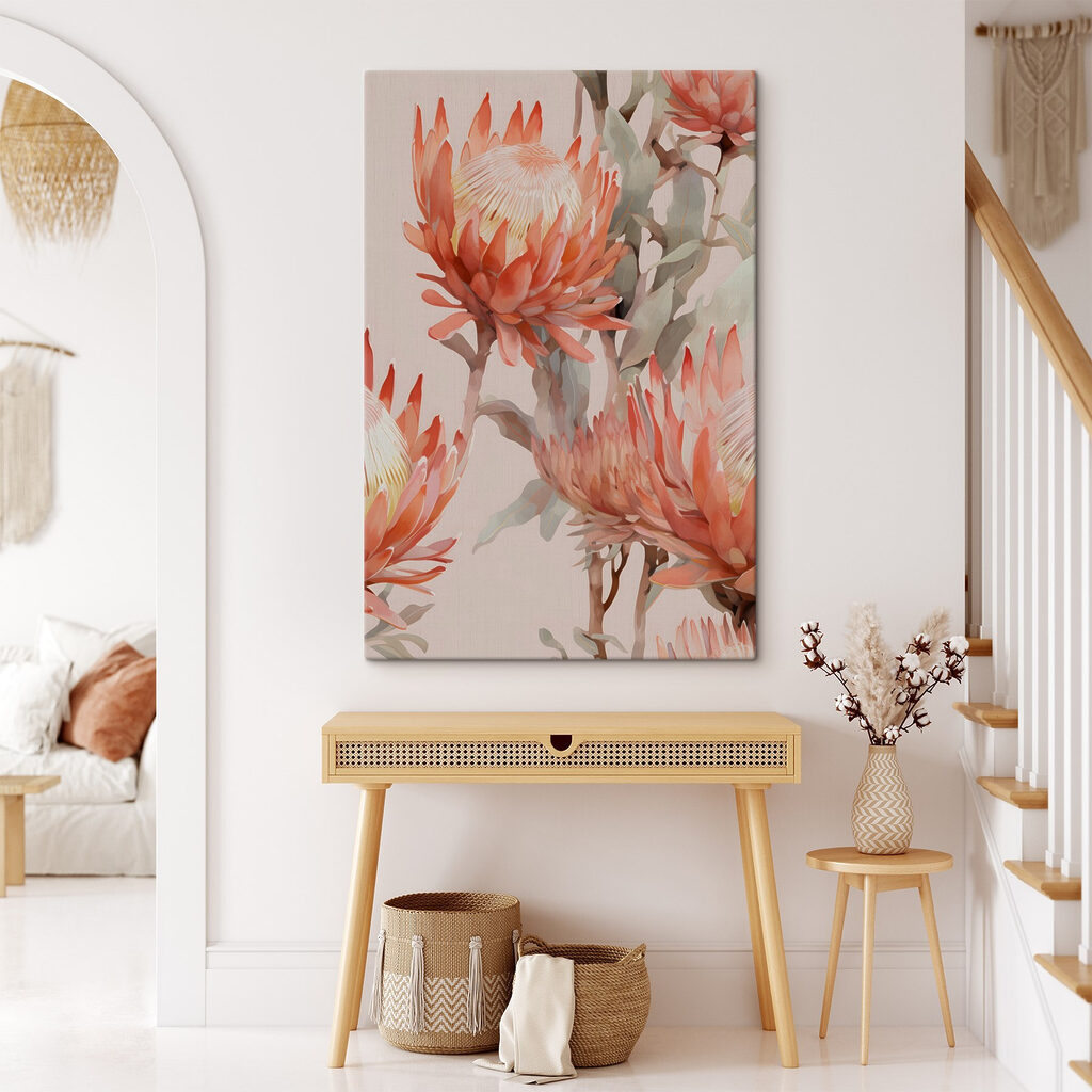 Floare tropicală în somon — interior 4