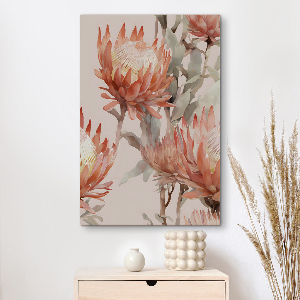 Floare tropicală în somon — interior 2
