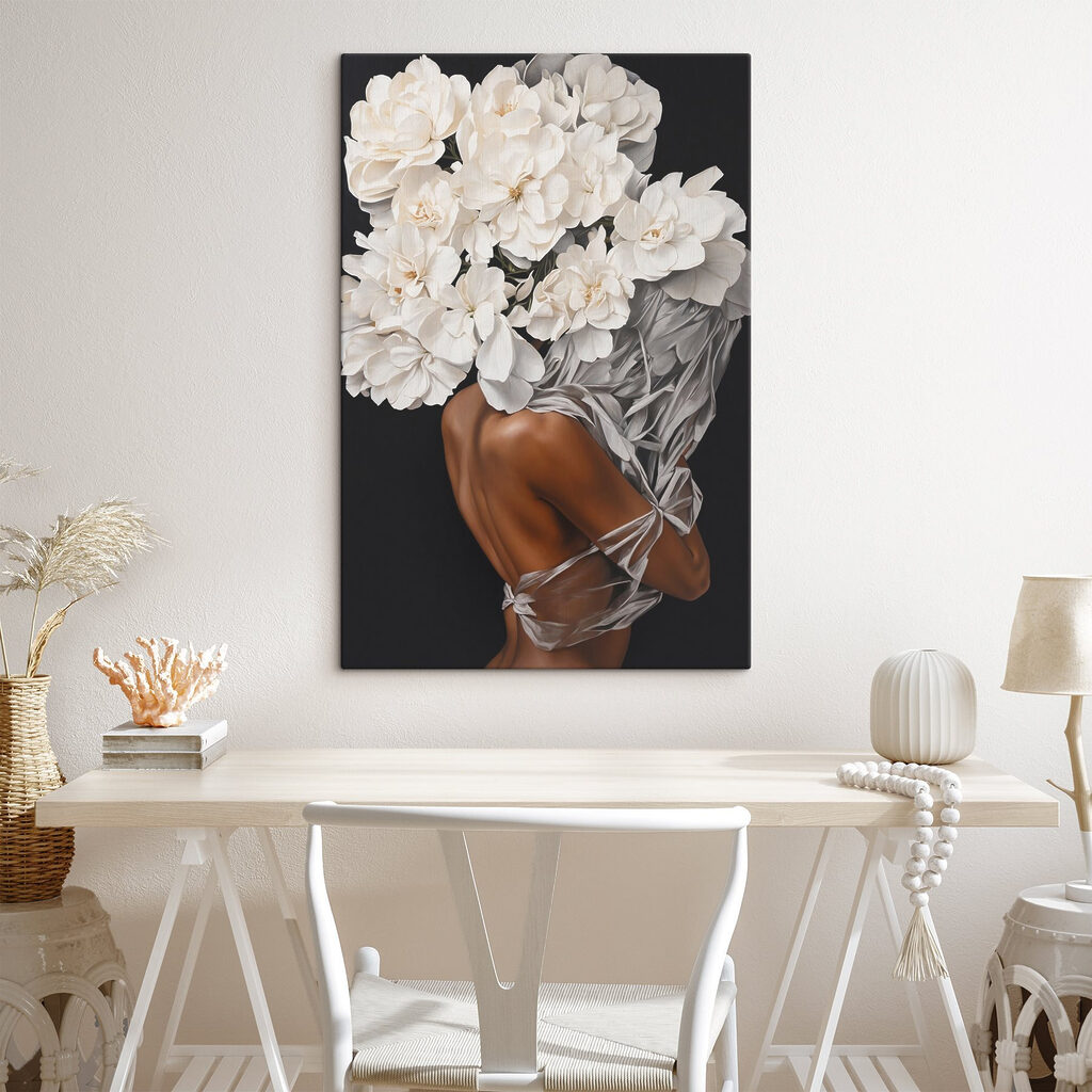 Portret cu umăr dezvelit — interior 4