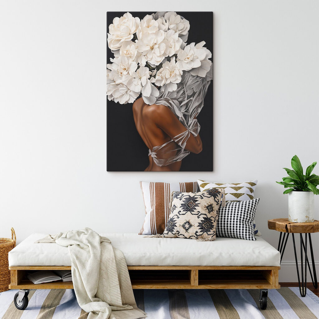 Portret cu umăr dezvelit — interior 7