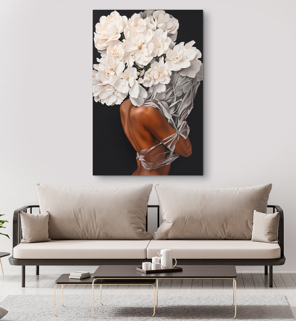 Portret cu umăr dezvelit — interior 2
