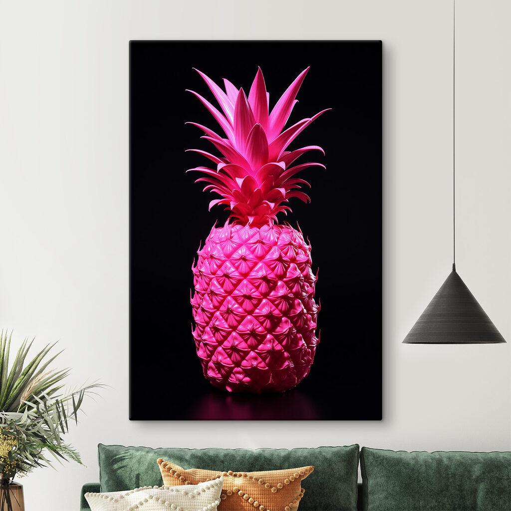Ananas în roz aprins — interior 1