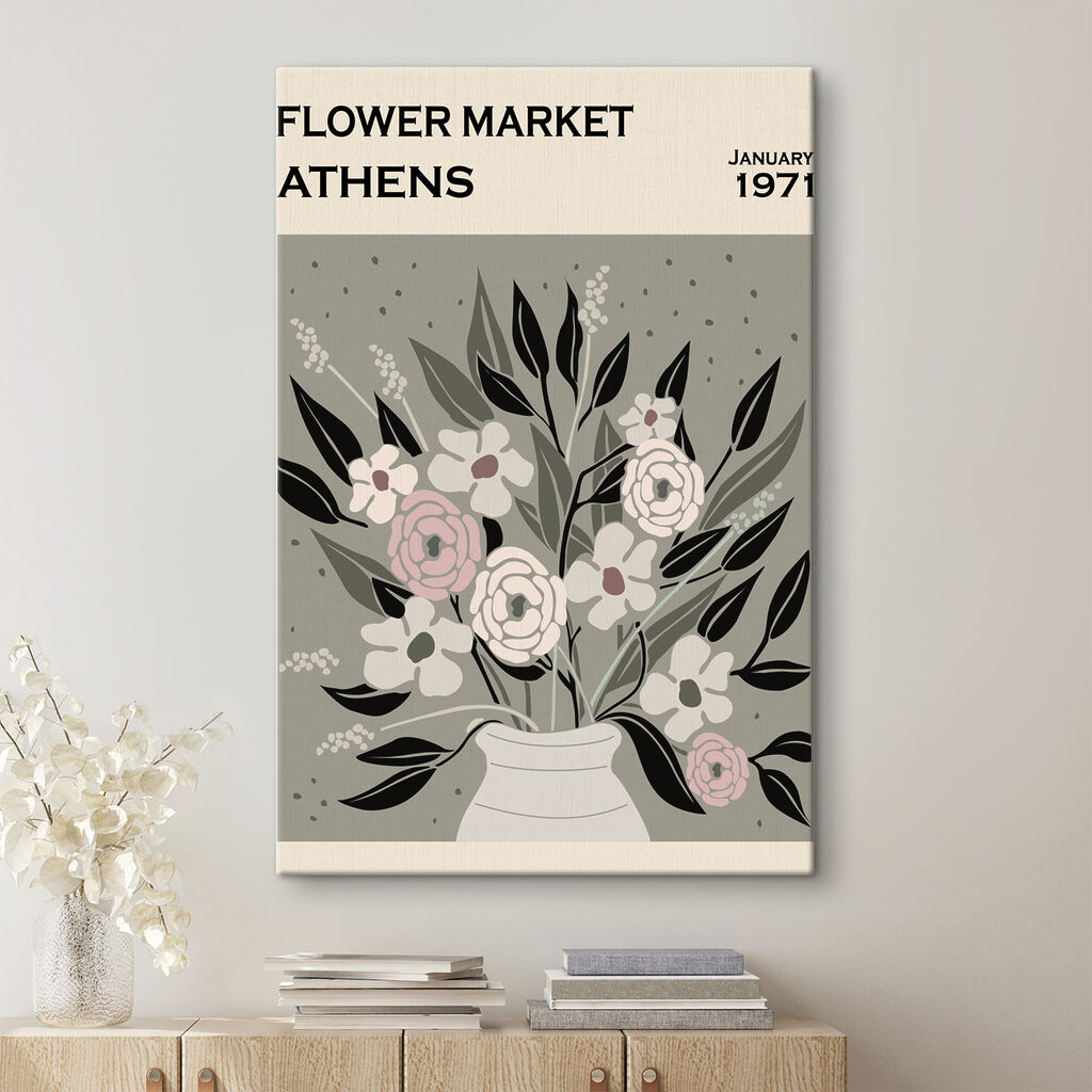 Piața de flori Atena — interior 1