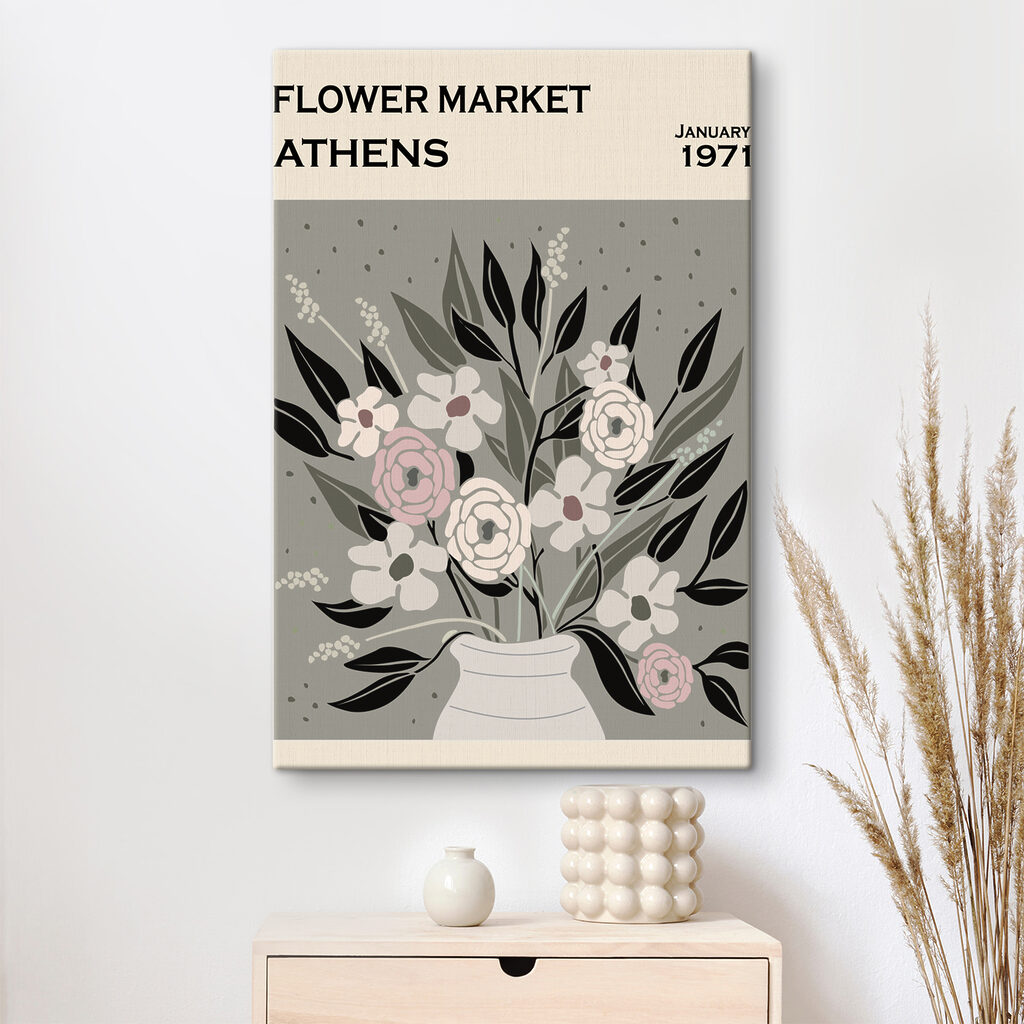 Piața de flori Atena — interior 2