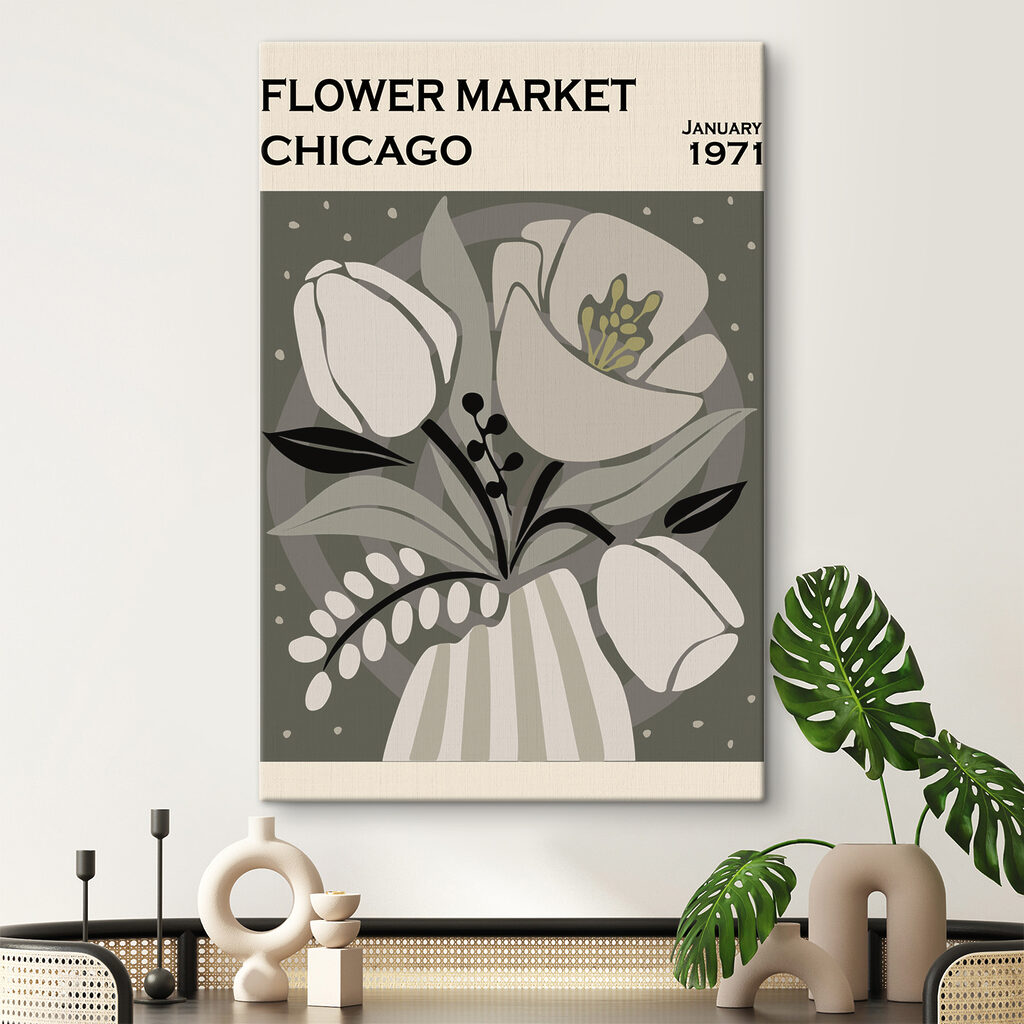 Piața de flori Chicago — interior 2