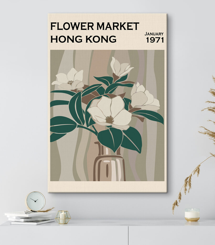 Piața florilor Hong Kong — interior 2