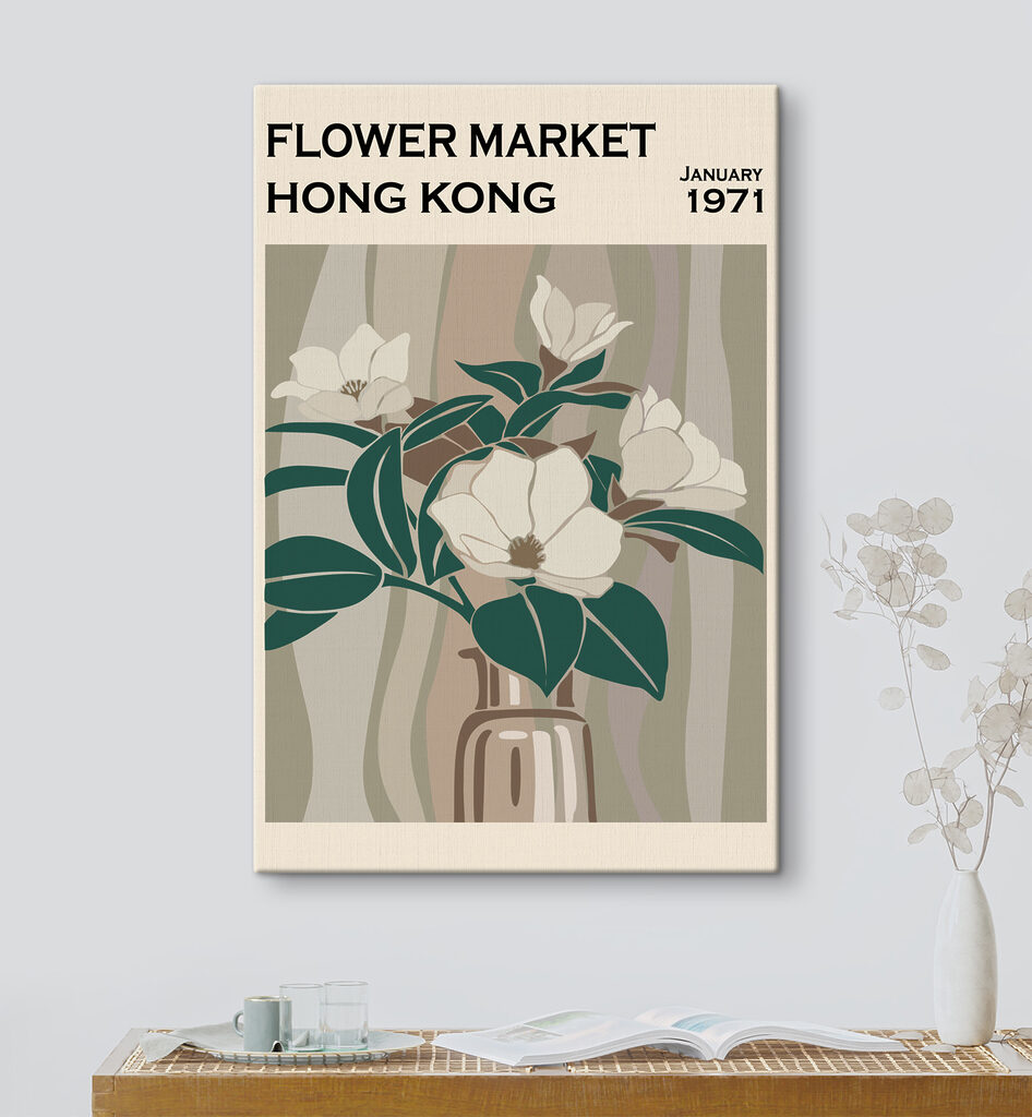 Piața florilor Hong Kong — interior 3