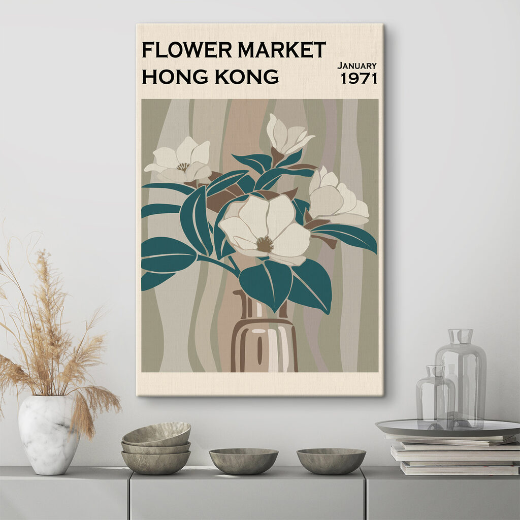 Piața florilor Hong Kong — interior 1