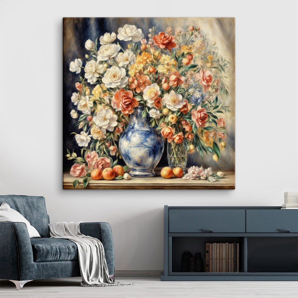 Buchet mare, culori calde — interior 4