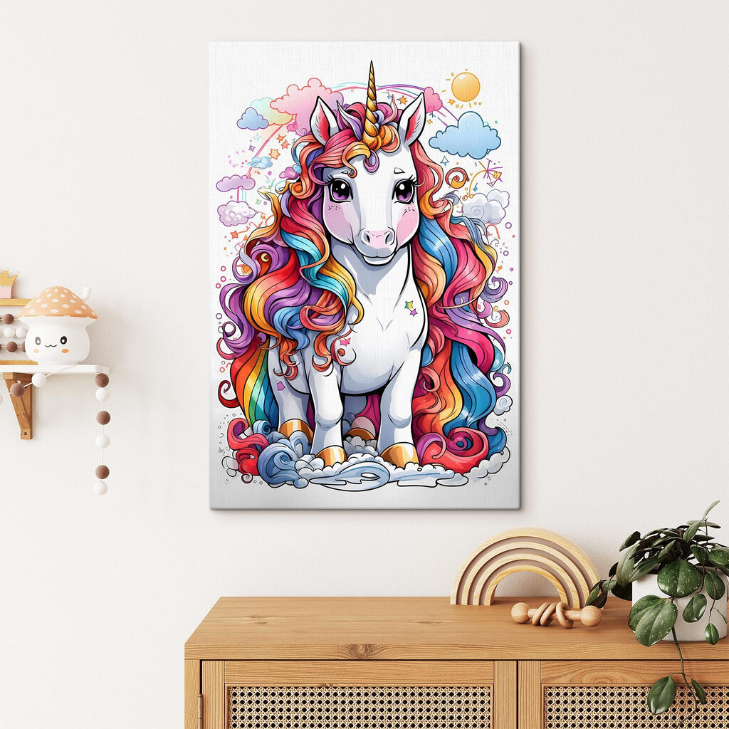 Unicorn printre bucle — interior 5