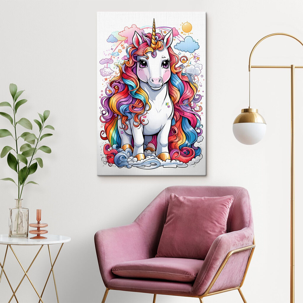Unicorn printre bucle — interior 4
