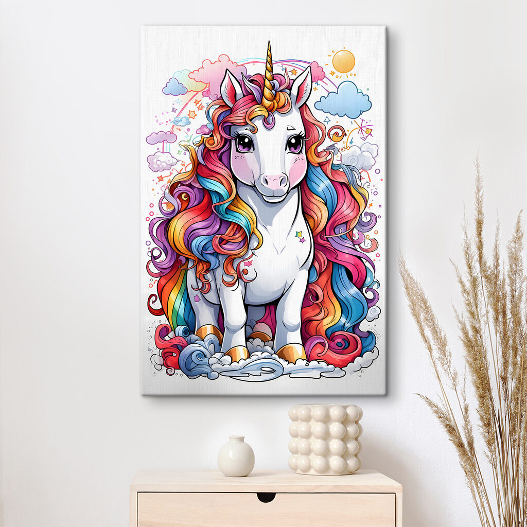 Unicorn printre bucle — interior 3