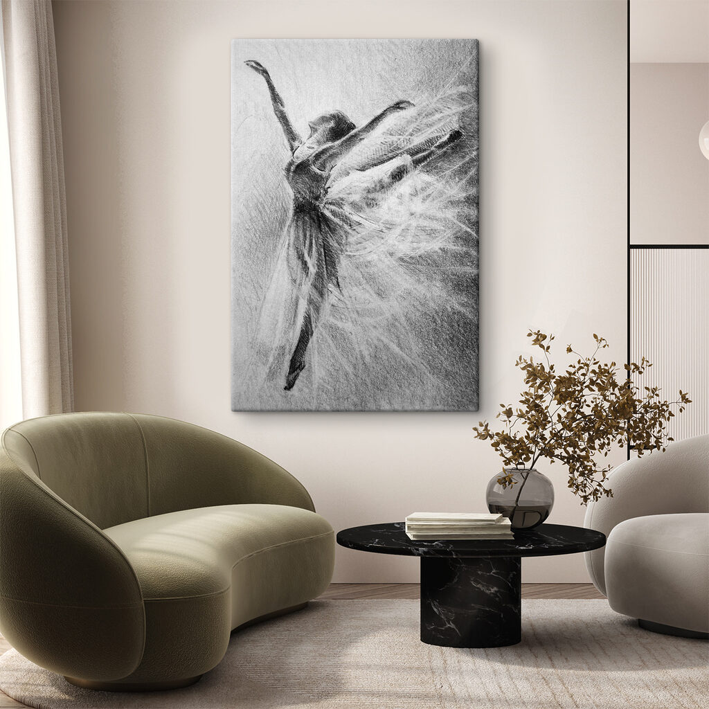 Balet în gri fin — interior 2