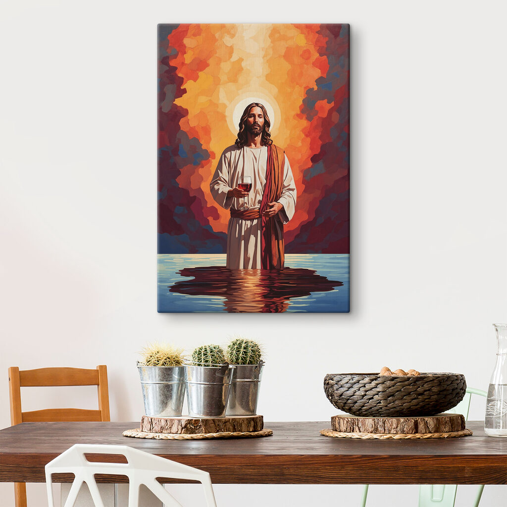 Iisus în culori calde — interior 2