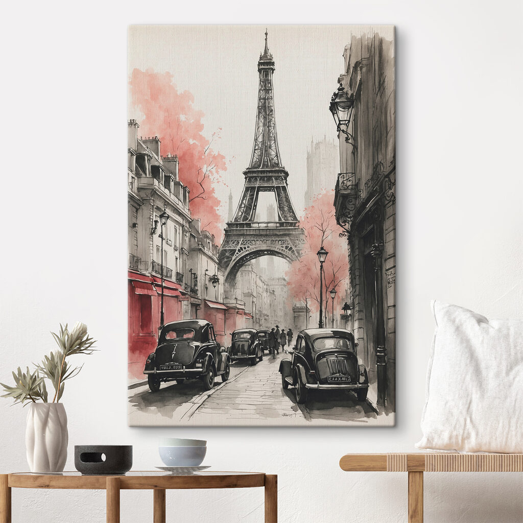 Spre Turnul Eiffel — interior 1