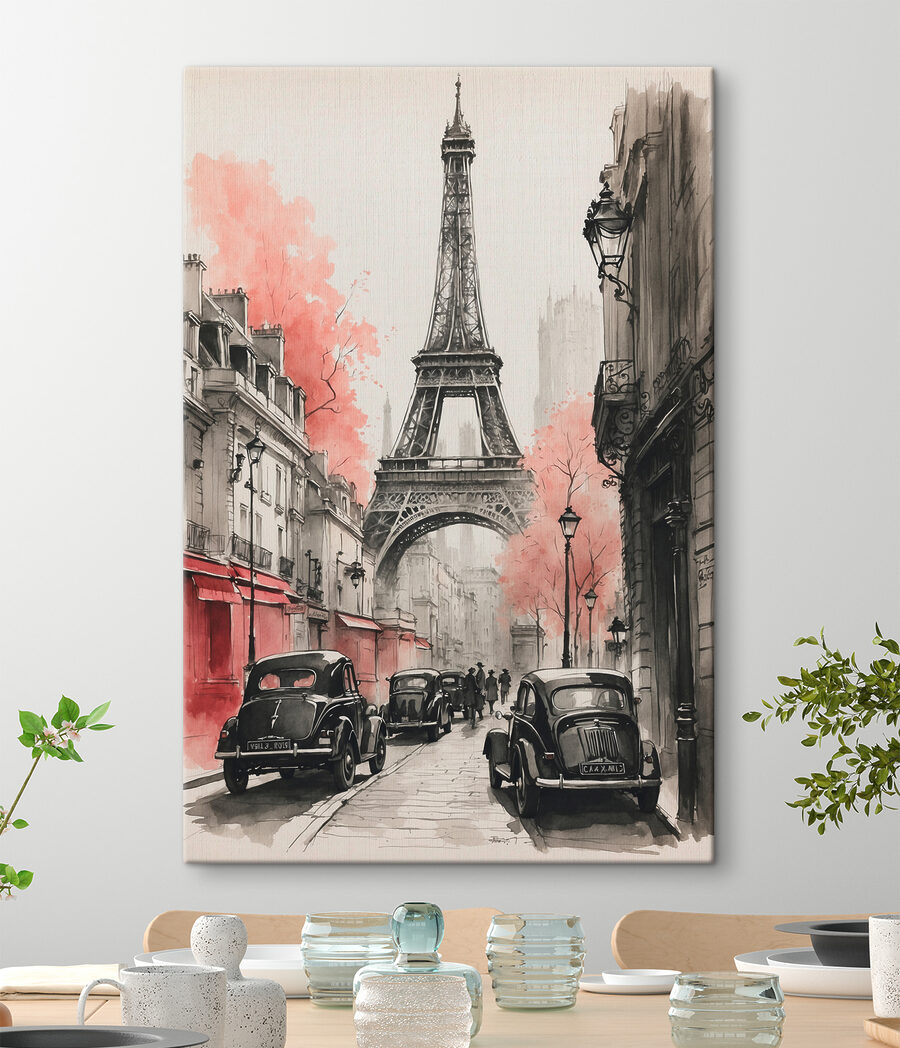 Spre Turnul Eiffel — interior 3