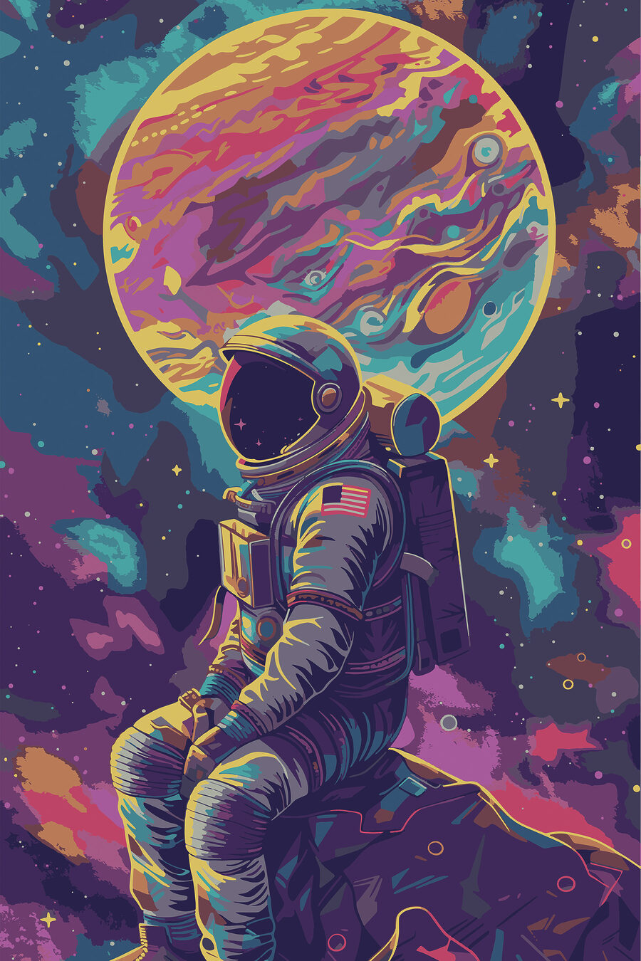 O pauză între planete — design complet