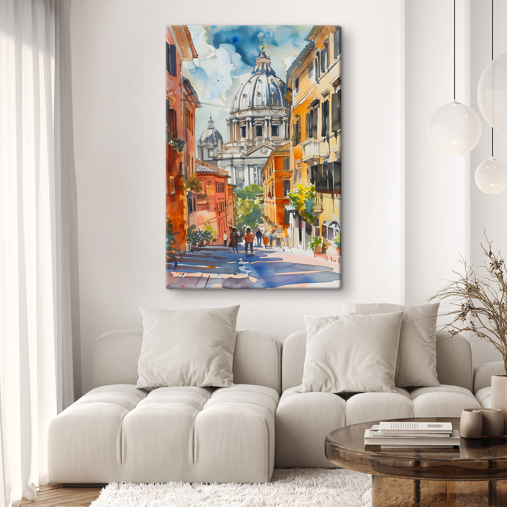 Stradă spre cupolă — interior 1
