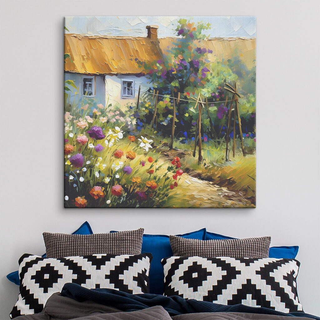 Casuță printre flori — interior 2