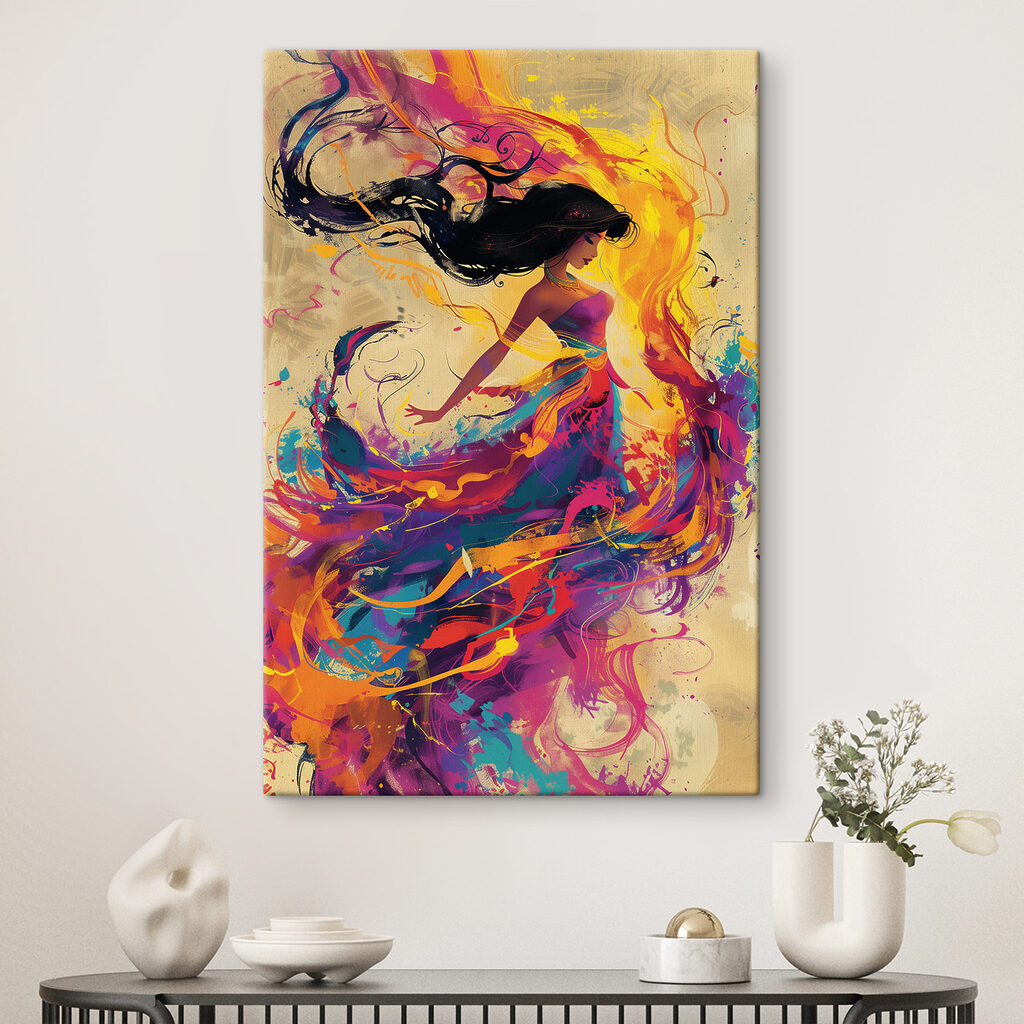 Dans printre culori — interior 2