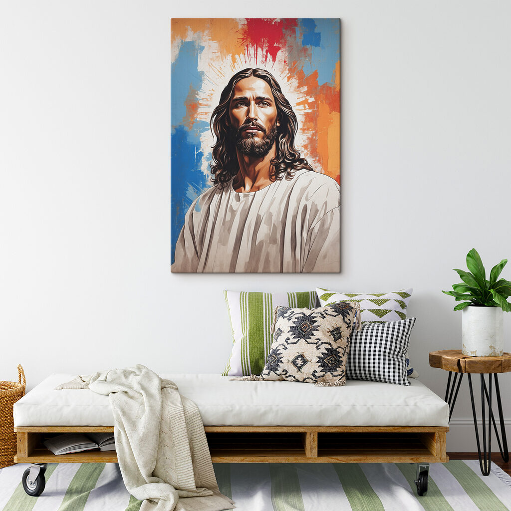 Iisus între culori calde — interior 2