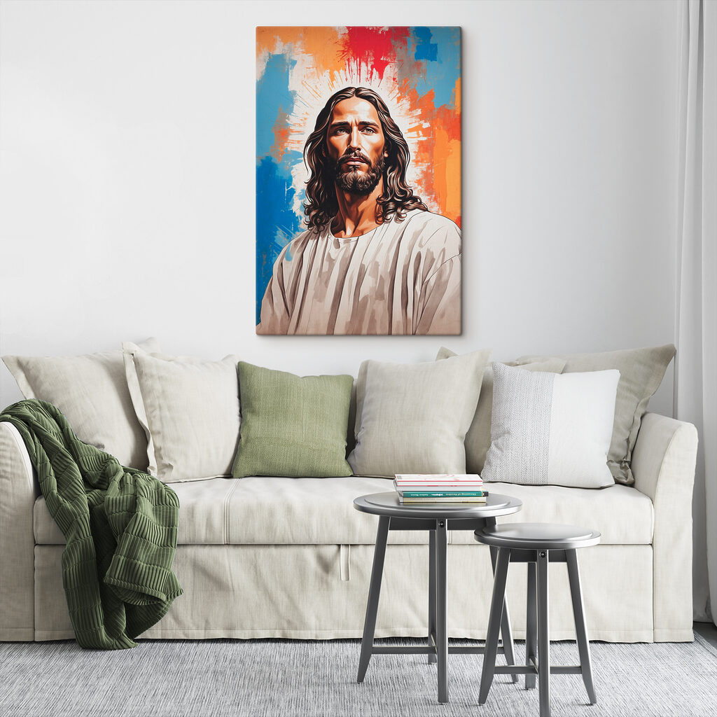 Iisus între culori calde — interior 3