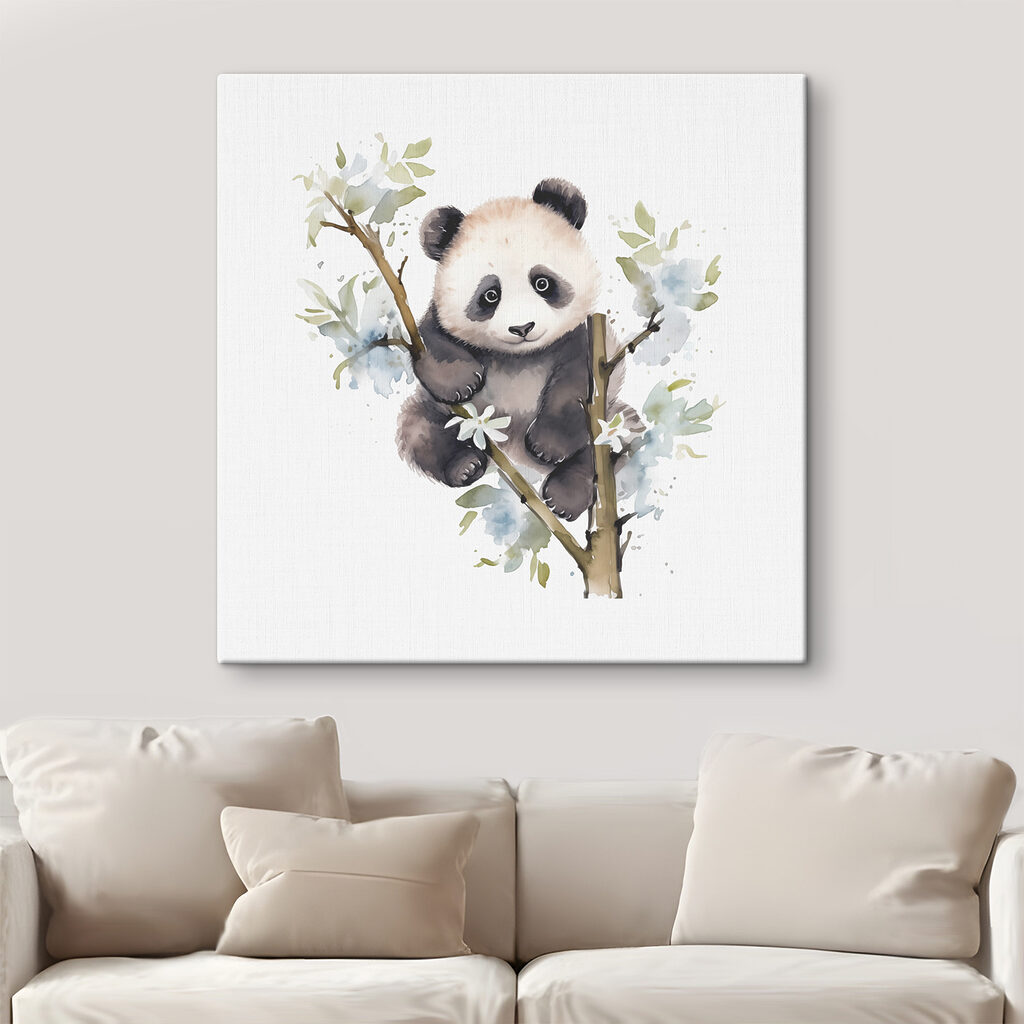 Panda printre ramuri — interior 1