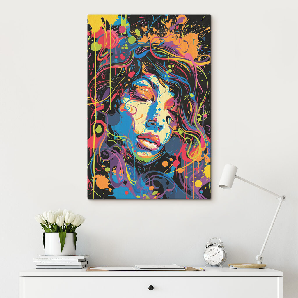 Chip din fire colorate — interior 1