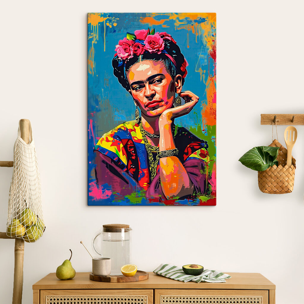 Frida sprijinită în palmă — interior 3