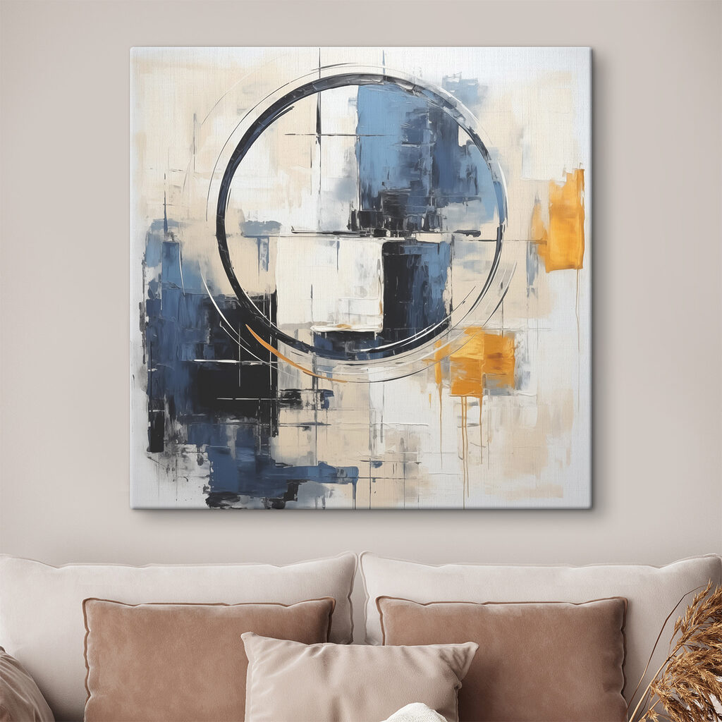 Cerc colorat — interior 1