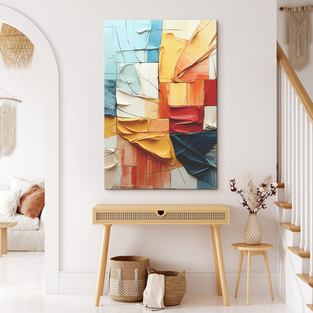 Blocuri colorate pliate — interior 2