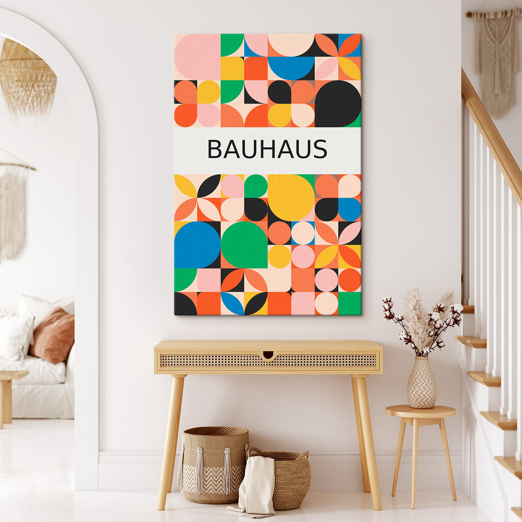Bauhaus cu cercuri vesele — interior 1