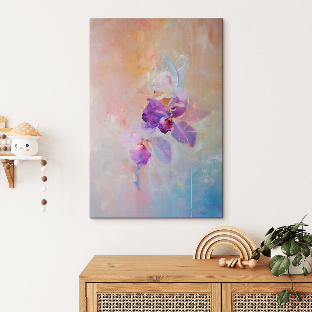 Orhidee în pastel — interior 2