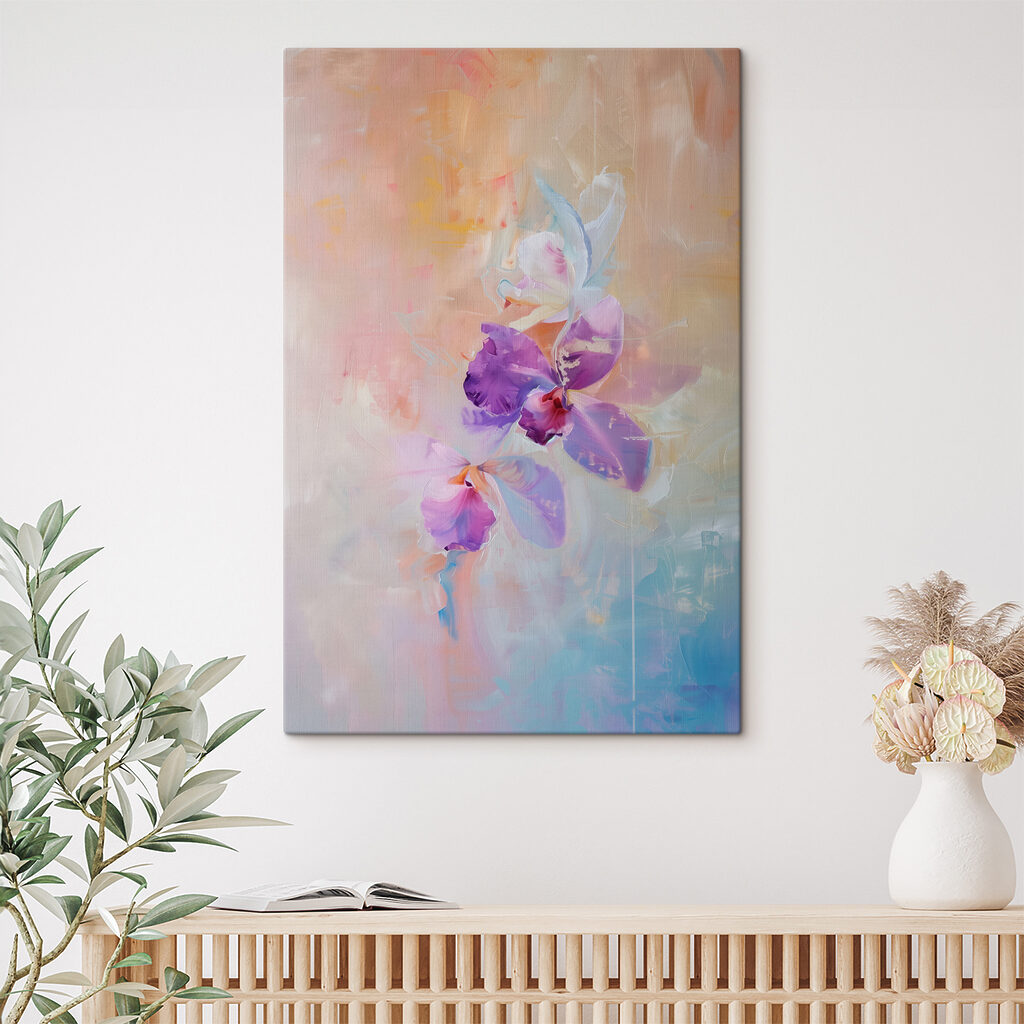 Orhidee în pastel — interior 3